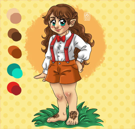 Comission Pan the hobbit (full body)