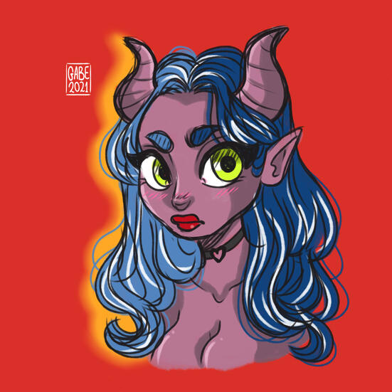 Sucubus Oc (bust)